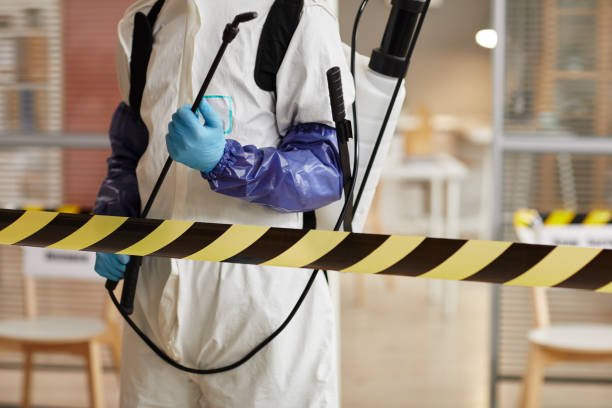 Professional Infectious Disease Decontamination technician working in Stuart, IA